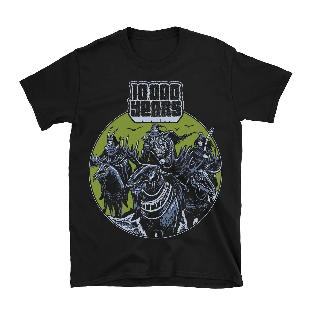 10,000 Years - Mooseriders T-Shirt - Black