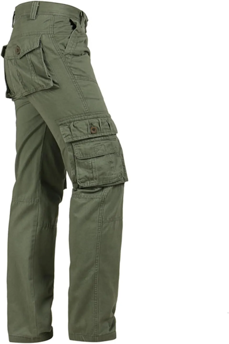 2023 Mens Cargo Pants Loose Fit with Multi Pockets Wild Hiking Pants Lightweight Trousers Stylish Outdoor Sweatpants Joggers