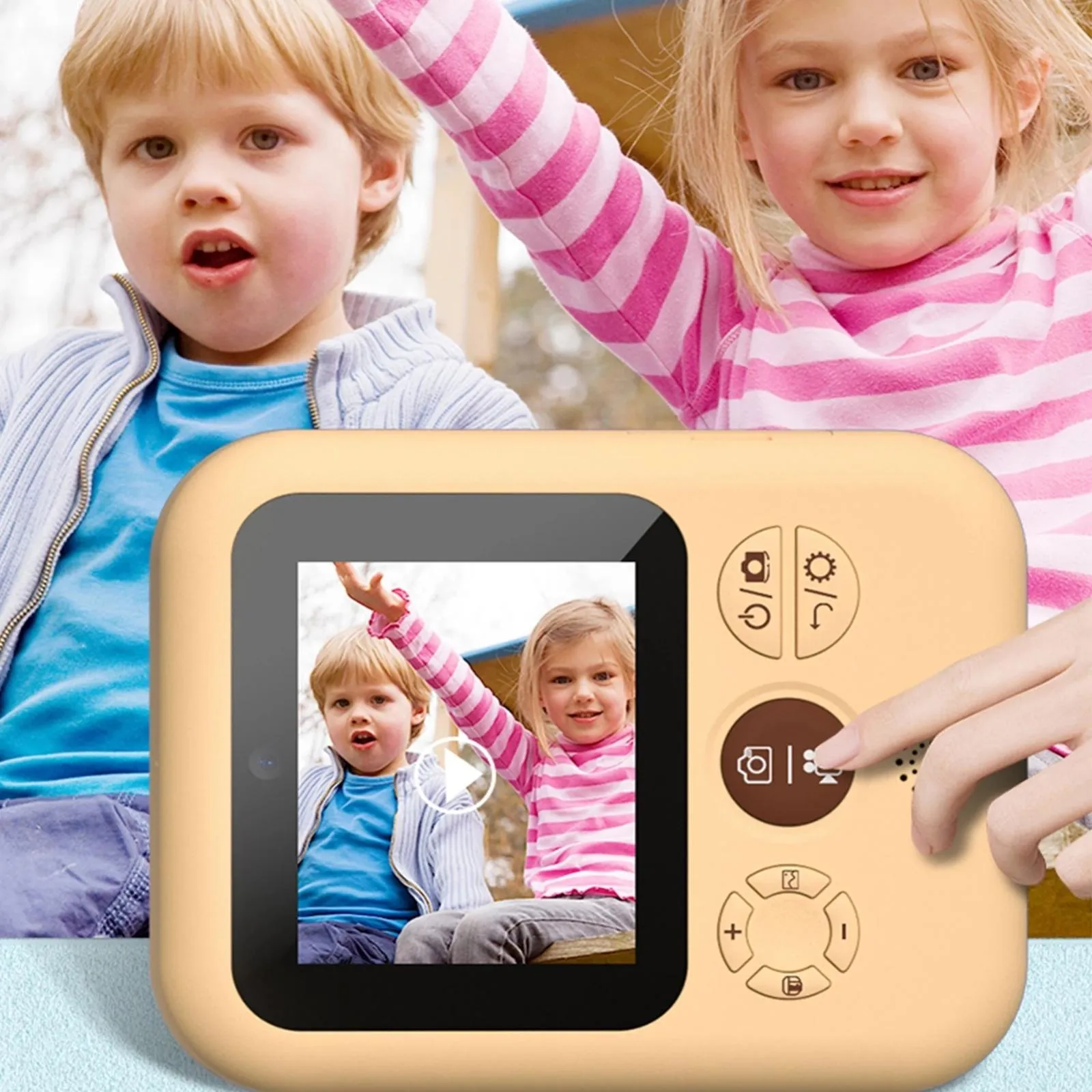 2.4 Hd Screen Children Instant Camera - no Memory Card