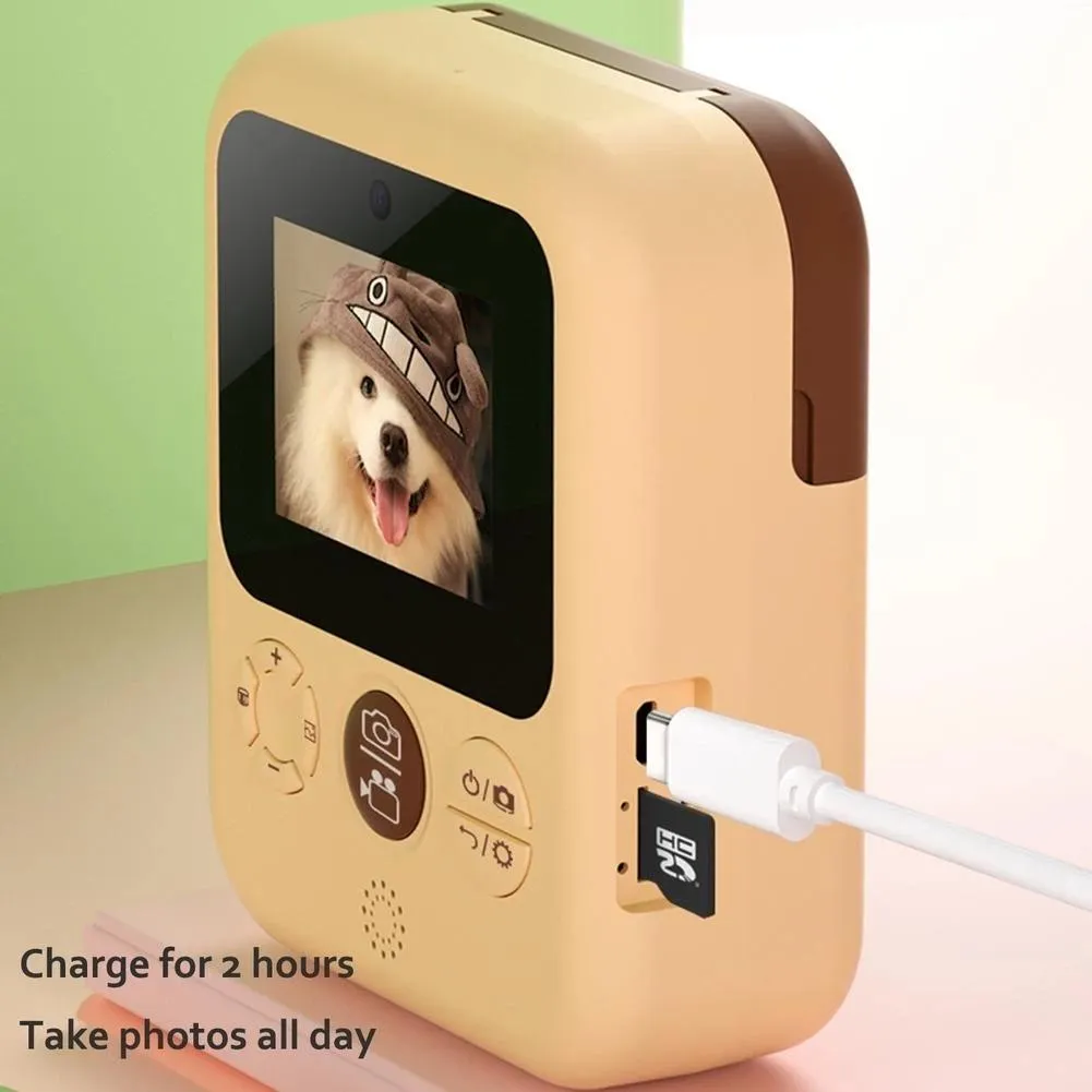 2.4 Hd Screen Children Instant Camera - no Memory Card