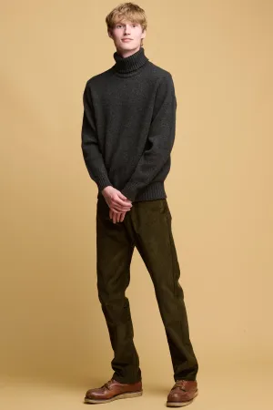 5 Pocket Corduroy Jean  - Dark Olive