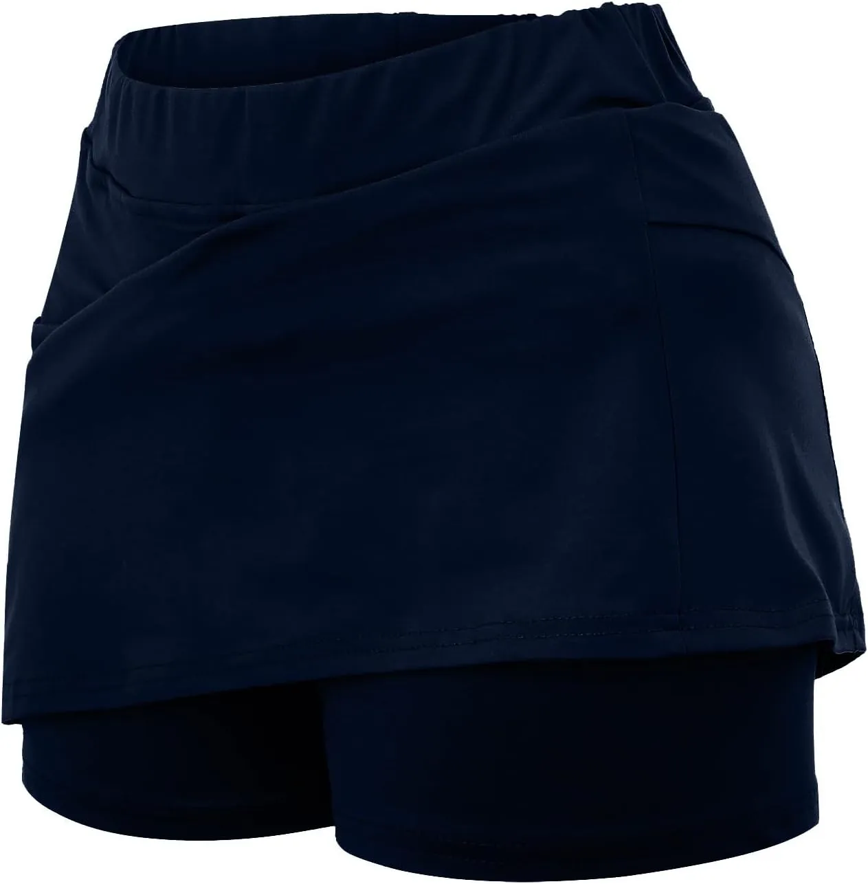 Athletic Skirt with Shorts for Women Golf Skirts High Waisted Tennis Tummy Control Plus Size Skort with Pockets