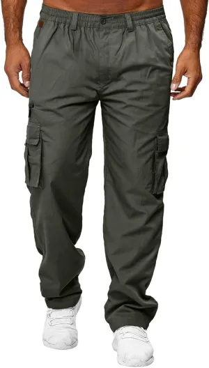 Big and Tall Sweatpants for Men Jogger Sweatpant with Pockets Fleece Jogging Bottoms Men Water Resistant Loose Fit