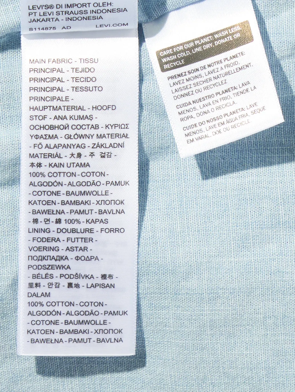 BLUETAB™ LINED SEAMED トラッカージャケット