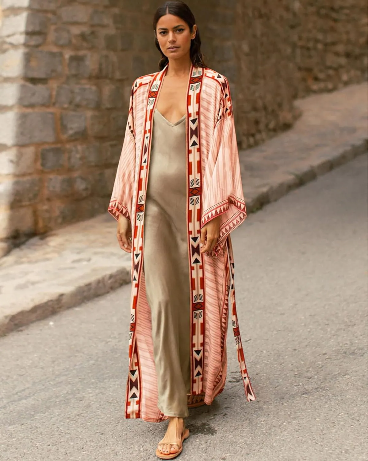 Bsubseach Women's Kimono Swimsuit Cover Up Summer Beach Coverups 2025 Bathing Suit Casual Loose Cardigans for Swimwear