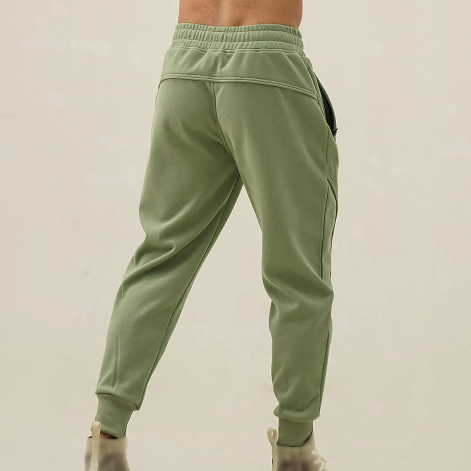 Cargo Pants for Men Big and Tall Cargo Fleece Sweatpants Stretch Elastic Waist Multiple Pockets Sports Pants Fitness