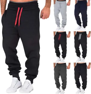 Cargo Pants for Men Big and Tall Casual Cotton Cargo Pants Gym Sweatpants Trousers Mens Long Pant Sweatpants for Men
