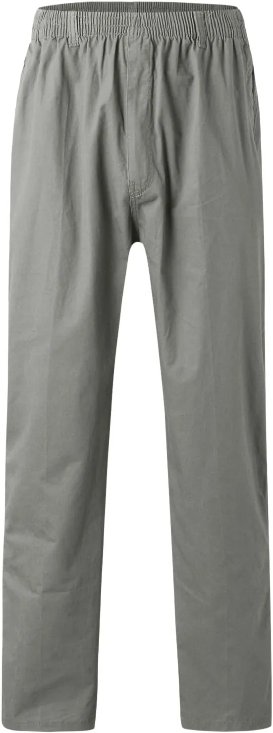 Cargo Pants for Men Big and Tall, for Men Casual Heavyweight Sweatpants Classic Fit Cargo Work Pants Wild Drawstring