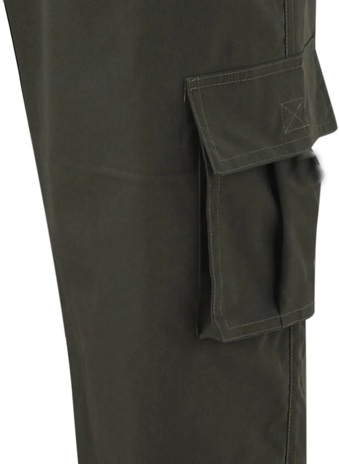 Cargo Pants for Men Big and Tall, for Men Elastic Waist Mens Sweatpants with Zipper Pockets Sweat Pants Men's Winter