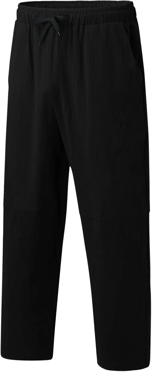 Cargo Pants for Men Big and Tall, for Men Lightweight Golf Track Pant 2023 Men's Heavyweight Cargo Fleece Sweatpants