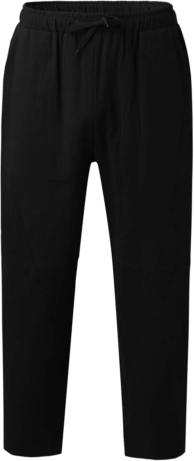 Cargo Pants for Men Big and Tall, for Men Lightweight Golf Track Pant 2023 Men's Heavyweight Cargo Fleece Sweatpants