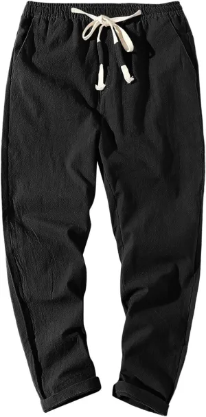 Cargo Pants for Men Big and Tall, Multi Pocket Sweatpants Lounge Loose Workout Jogger Cargo Pants Mens Sports Pants