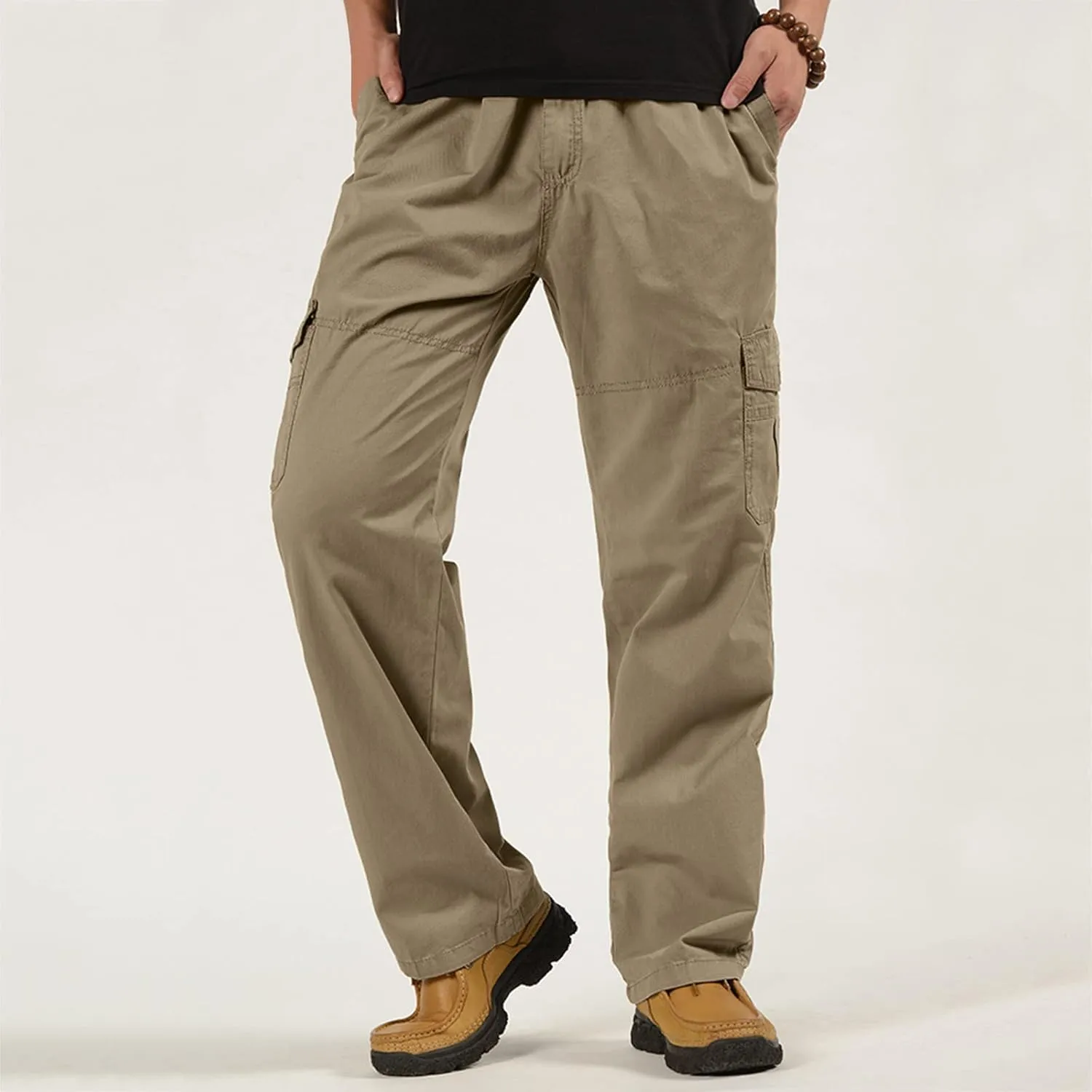Cargo Pants for Men Big and Tall Pants for Men Skinny Mens Dress Pants - Stretch Slim Fit Business Casual Dress Pants