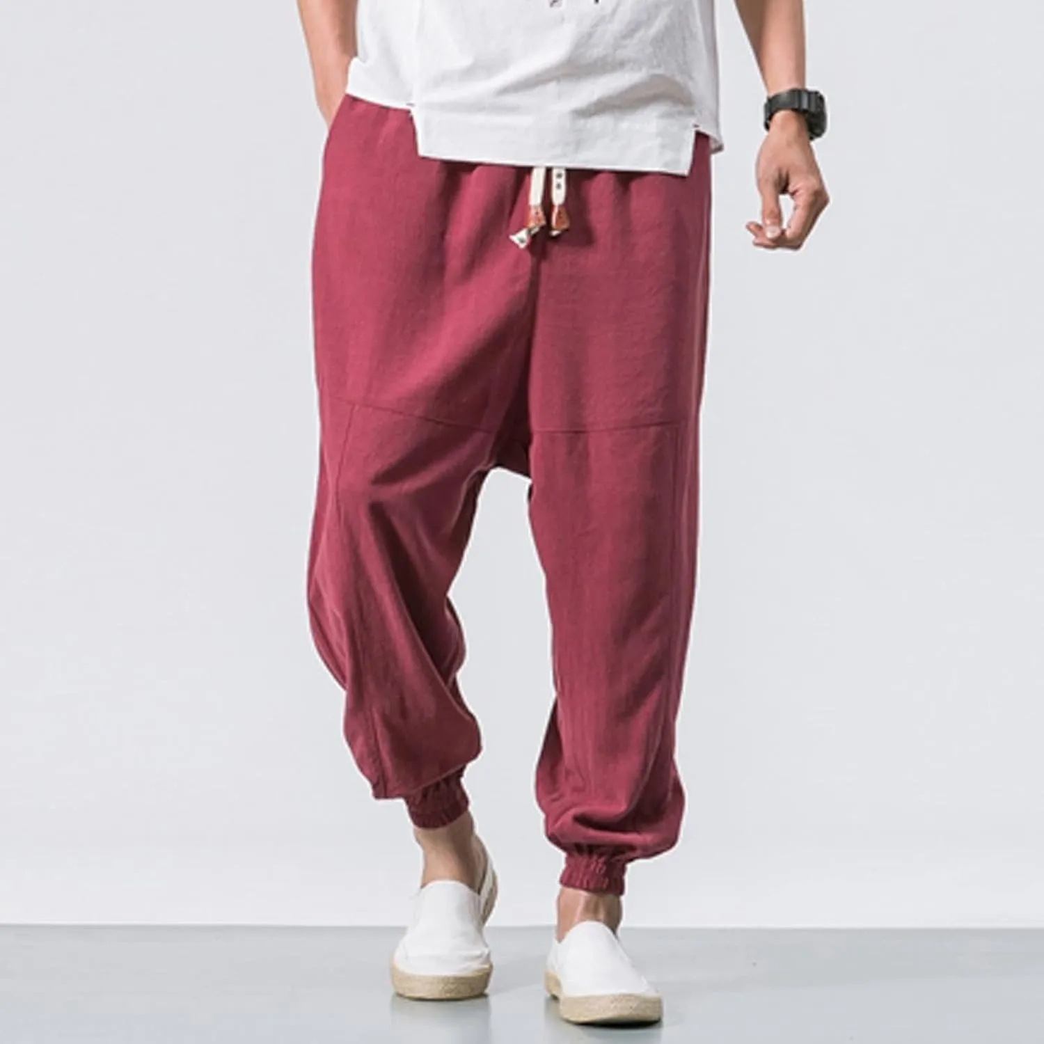 Cargo Pants for Men Big and Tall, Training Joggers Sweatpants Lightweight Gym Yoga Trousers Men's Slim Fit Jogger Gym