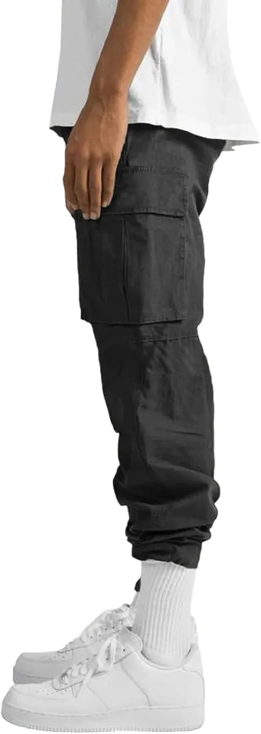 Cargo Pants for Men with Pockets Casual Wild Work Joggers Athletic Pants Baggy Hiking Trousers Outdoor Wearing Track Pants