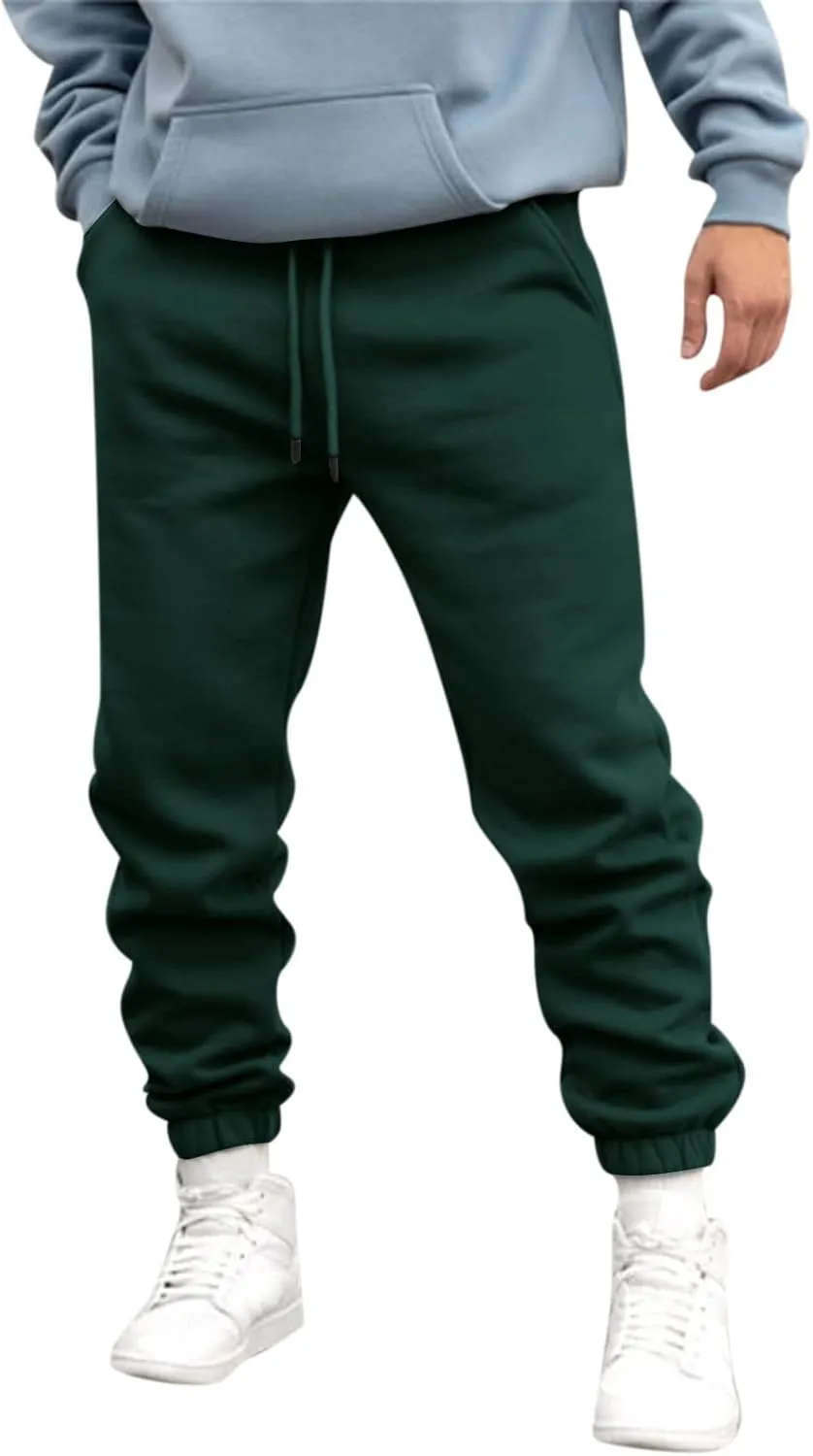Cargo Sweatpants for Men Big and Tall Fitness Sports Trousers Men's Cargo Pants Big and Tall Men's Elastic Waist Work