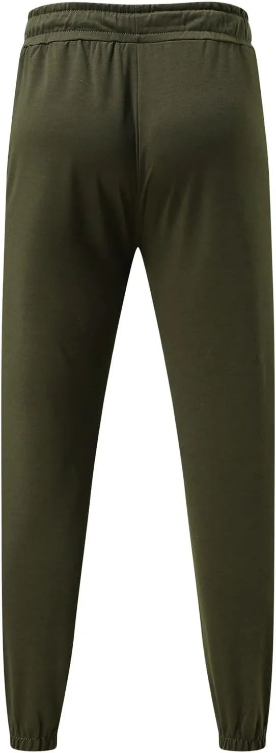 Cargo Sweatpants for Men Big and Tall Track Pants with Pockets Mens Cargo Sweatpants Heavyweight Fleece Jogger Pants