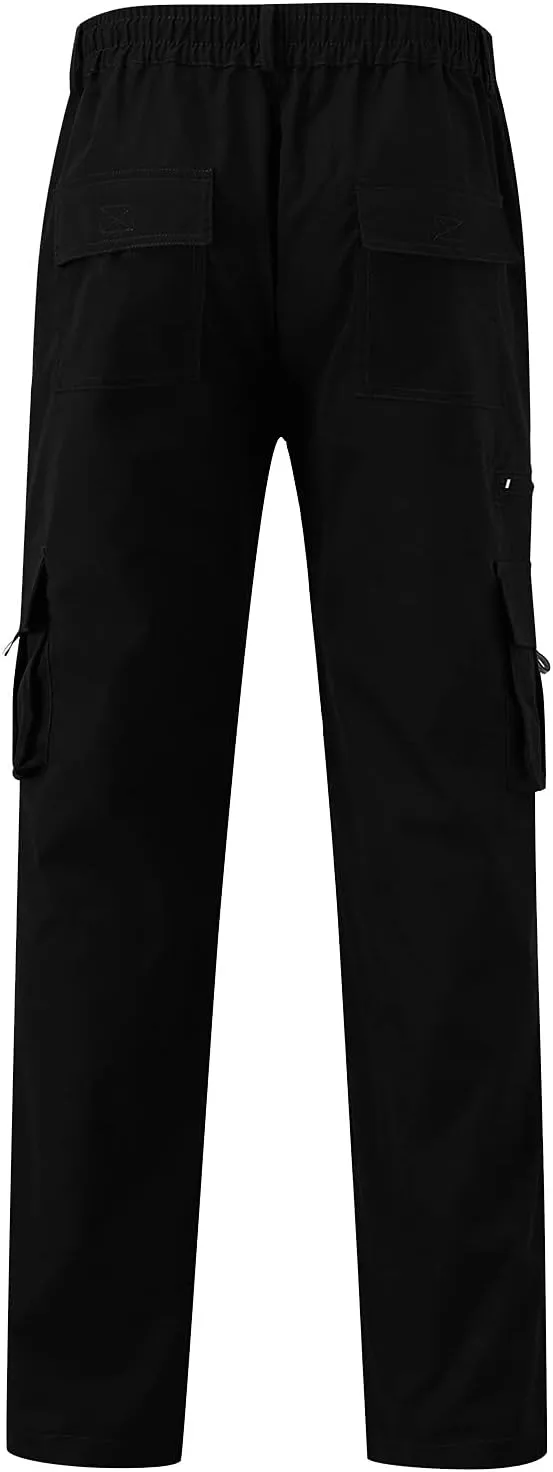 Cargo Trousers for Men Bottoms Casual Workout Trousers Mens Sports Trousers Men's Gym Joggers Sweatpants Tracksuit
