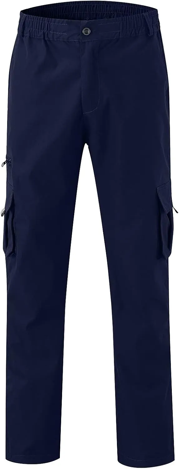 Cargo Trousers for Men Workout Athletic Pants Sweatpants for Men with Pockets Men's Slim Joggers Gym Workout Pants