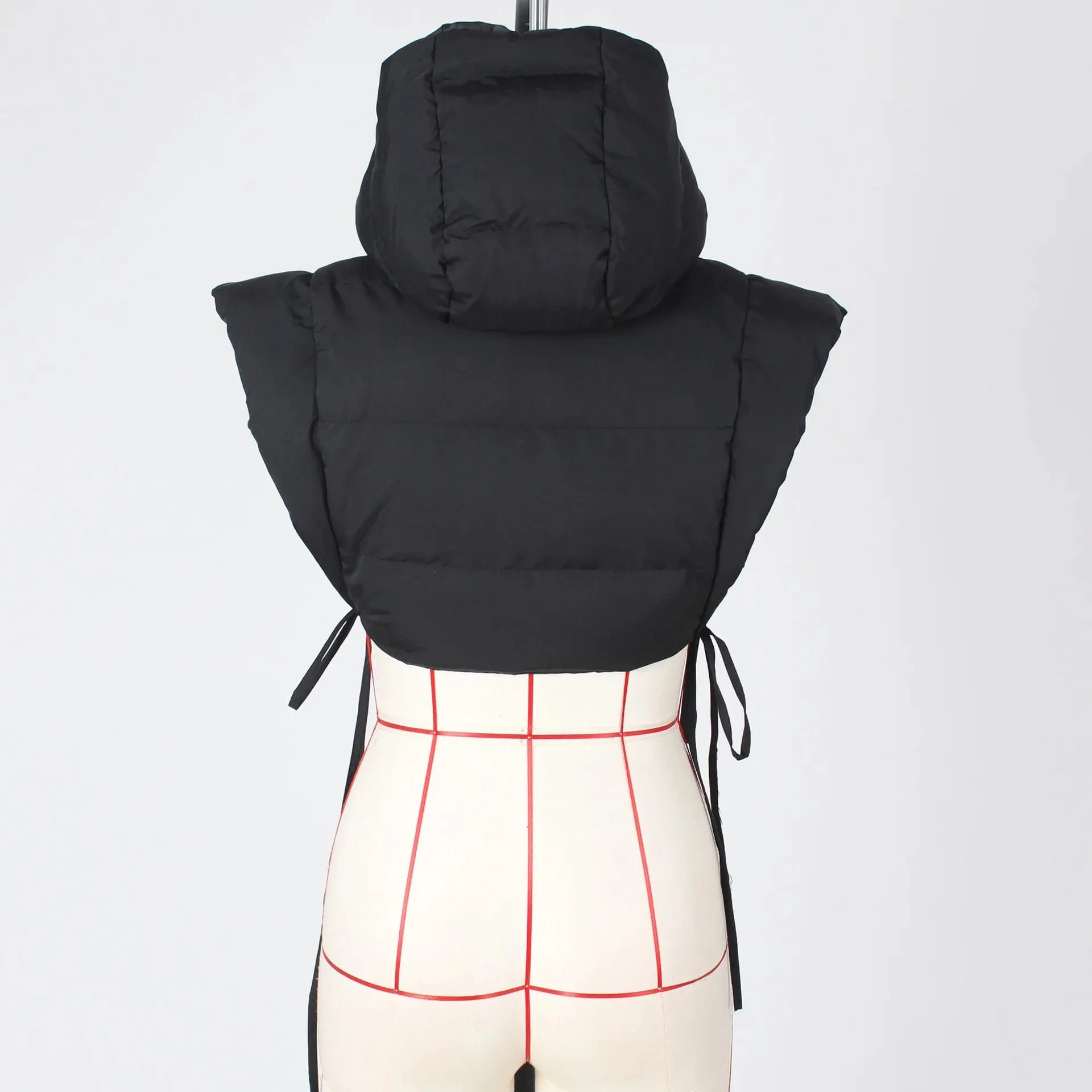 Clara Sleeveless Cropped Jacket