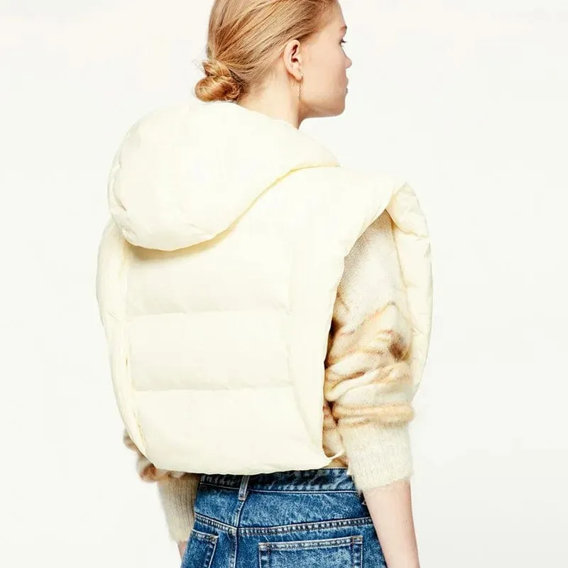 Clara Sleeveless Cropped Jacket