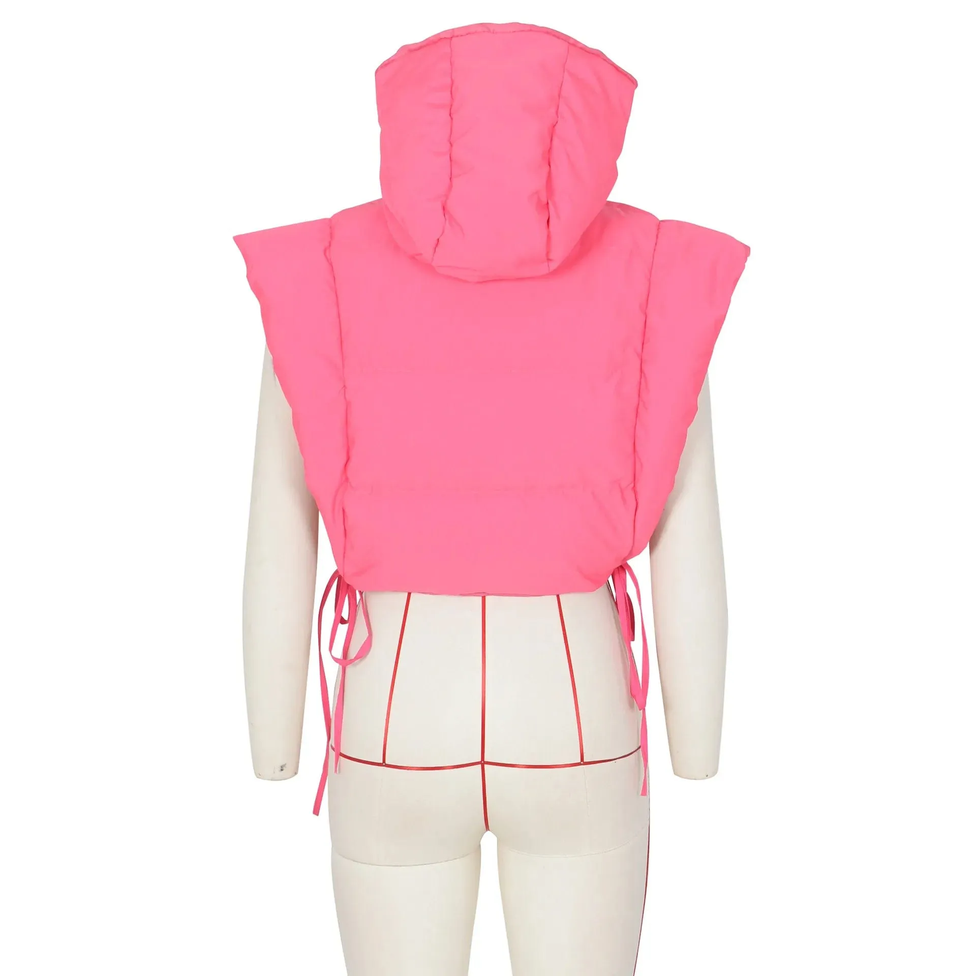 Clara Sleeveless Cropped Jacket