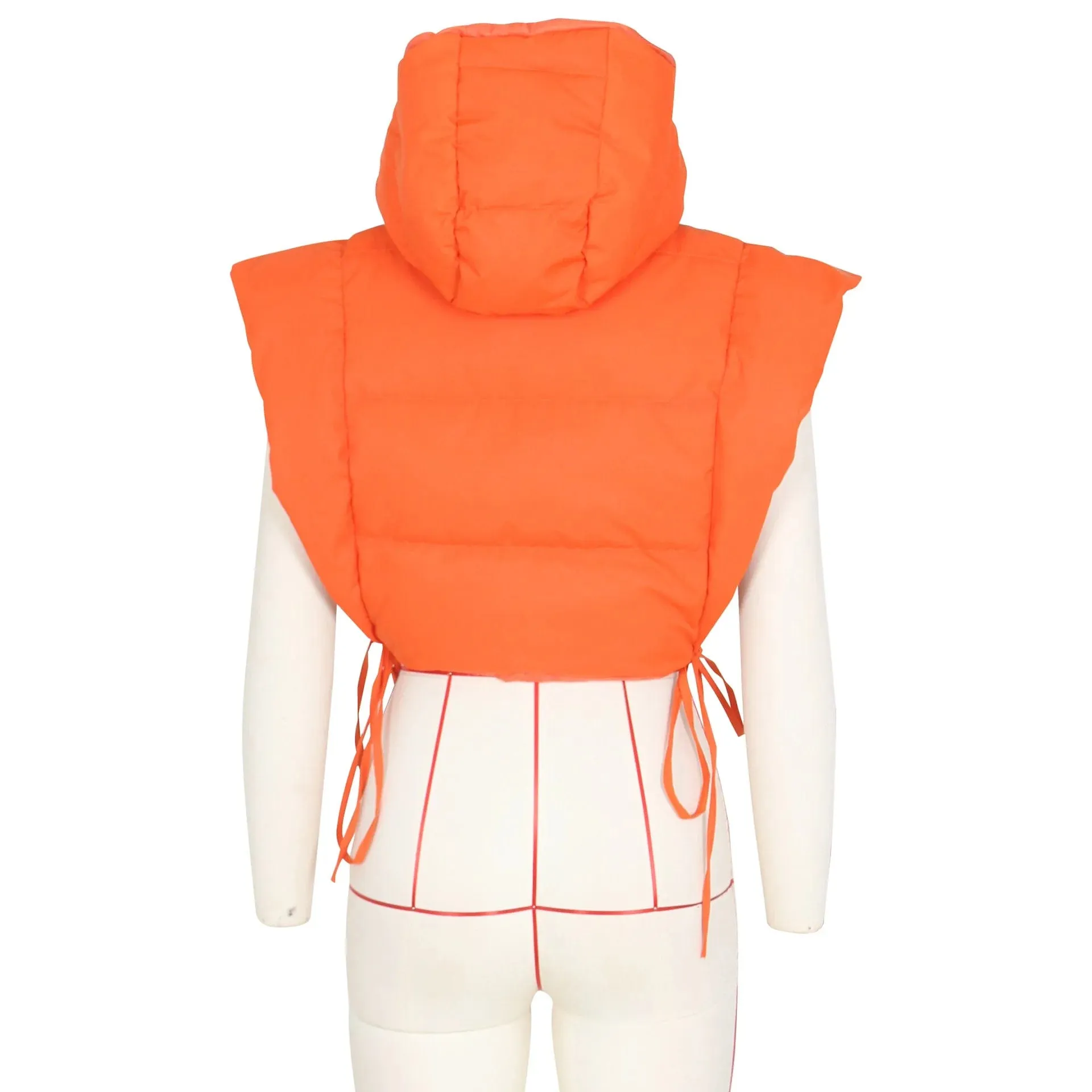 Clara Sleeveless Cropped Jacket