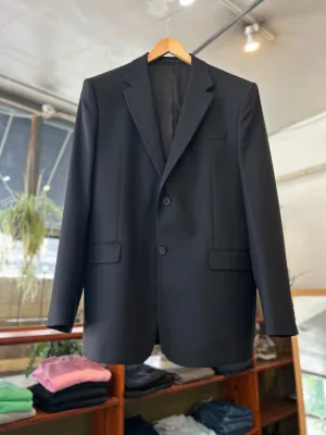 Classic Wool Blazer - Black