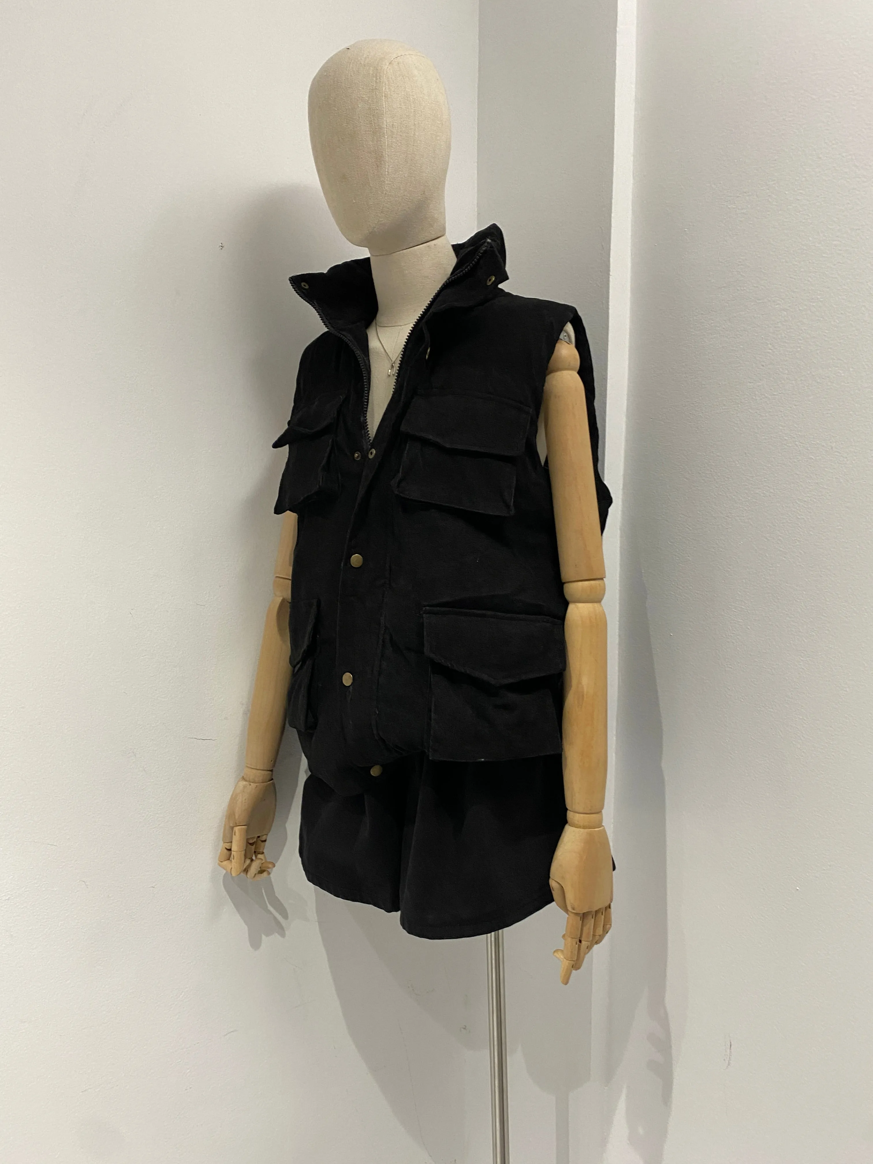 Corduroy Puffer Gilet