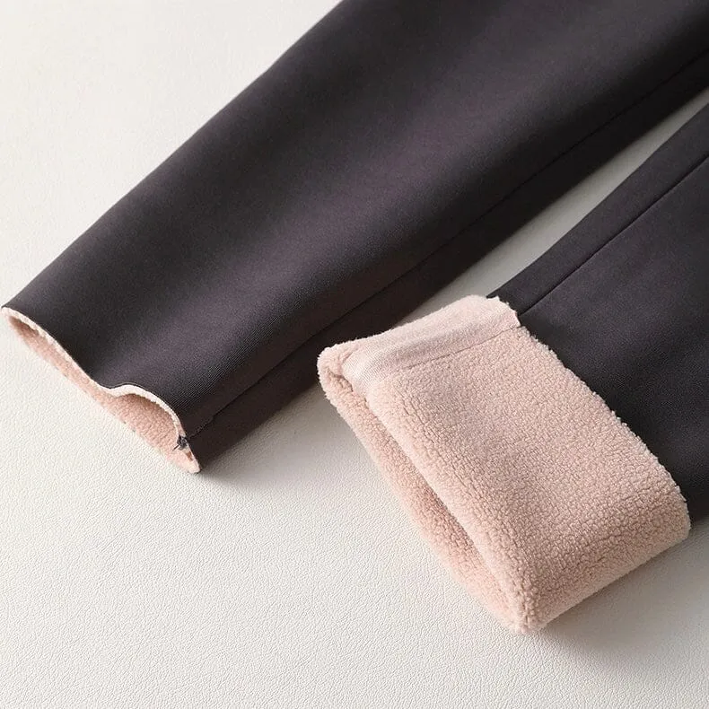 Cute Bunny High Waist Plush Yoga Leggings