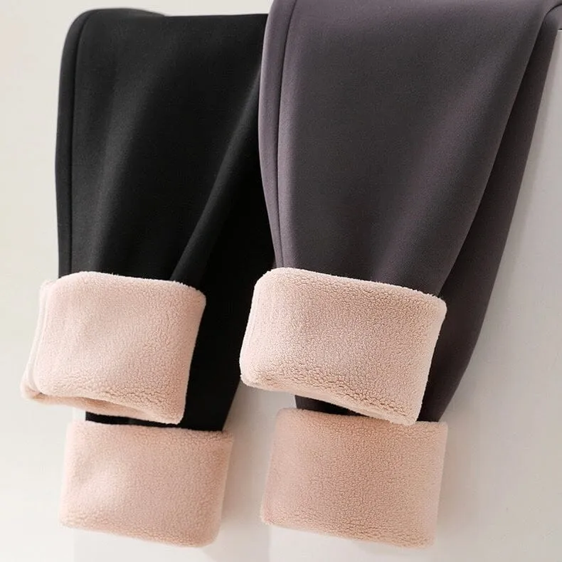 Cute Bunny High Waist Plush Yoga Leggings