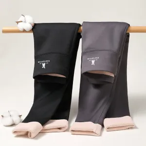 Cute Bunny High Waist Plush Yoga Leggings
