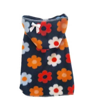 Fall Flowers Hoodie Dress