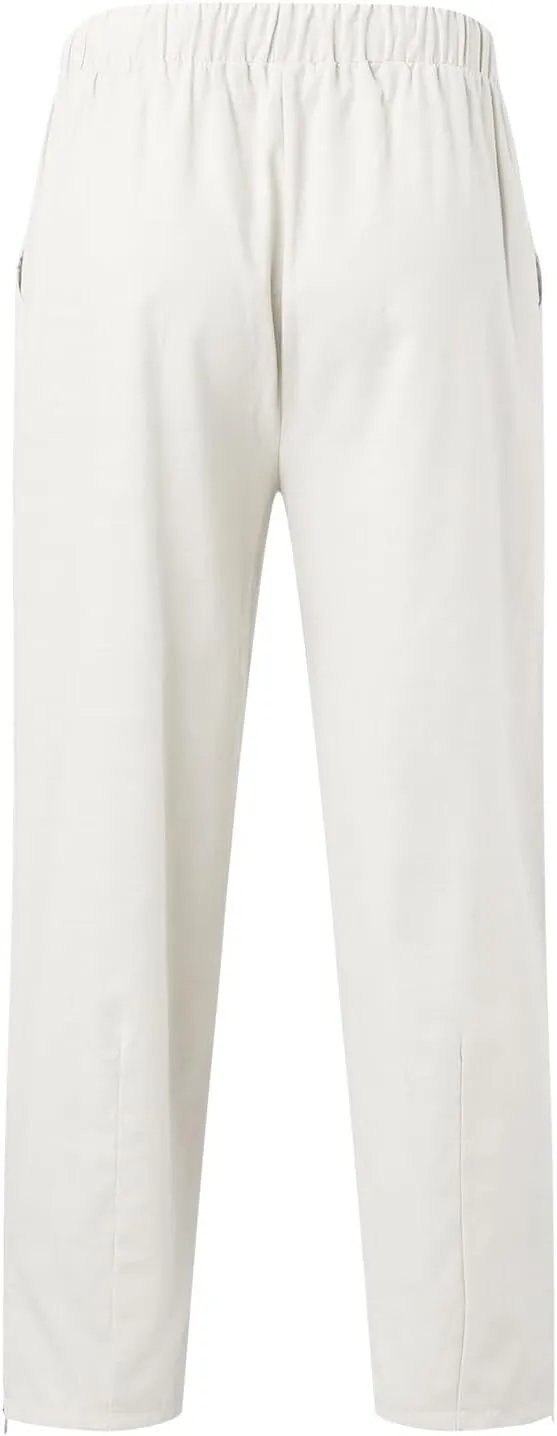 GIERIDUC Mens Heavyweight Fleece Sweatpants Dress Pants for Muscular Legs Pajama Pants for Tall Guys Athletic Outfits for Men