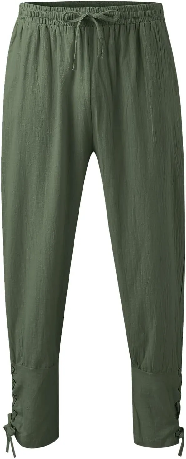 GIERIDUC Men's Lightweight Sweatpants Black Suit Pants for Men Slim Fit Stretch Cord Trousers Mens Mens Jogger with Zipper