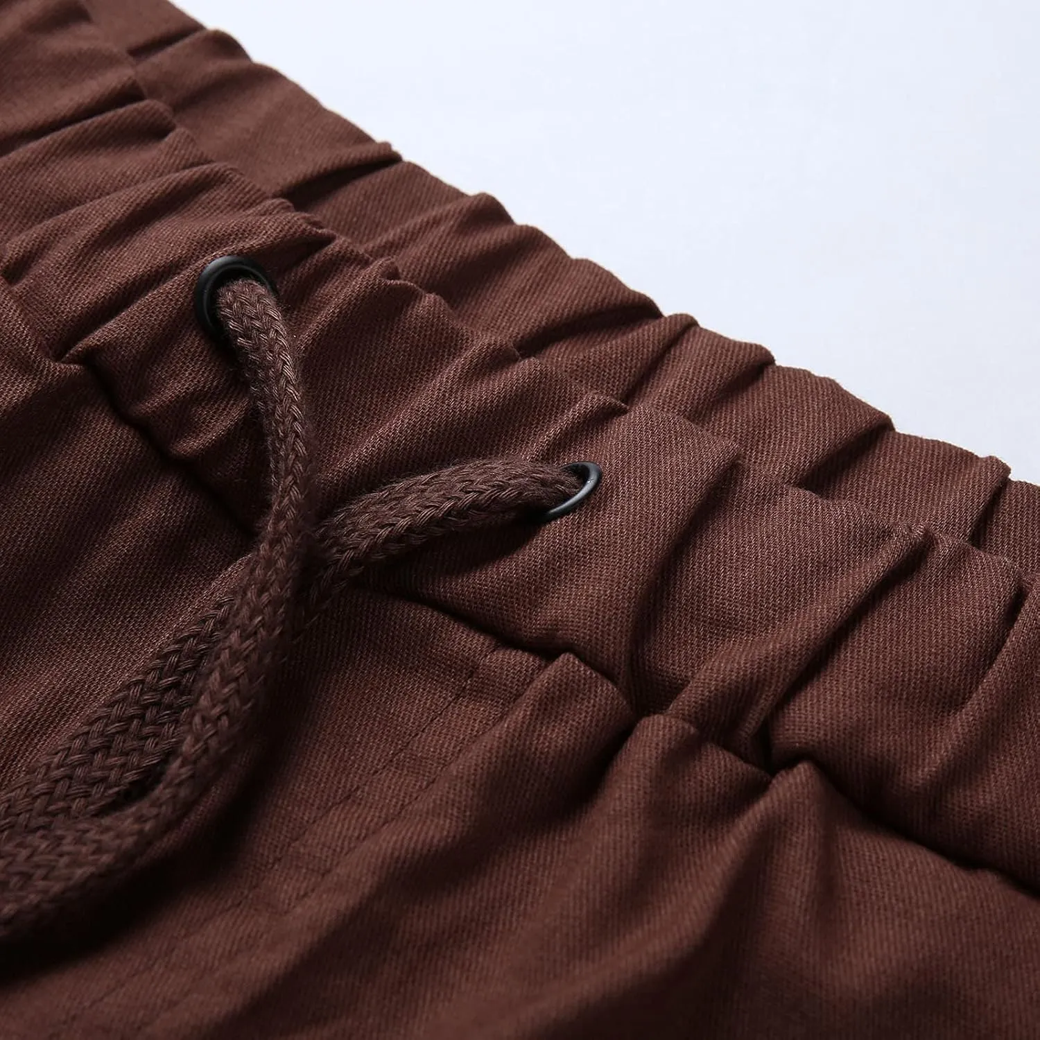GIERIDUC Straight Leg Cargo Pants for Mens Gymnastics Equipment for Men Workout Clothes for Men Gym Men's Cotton Sweatpants