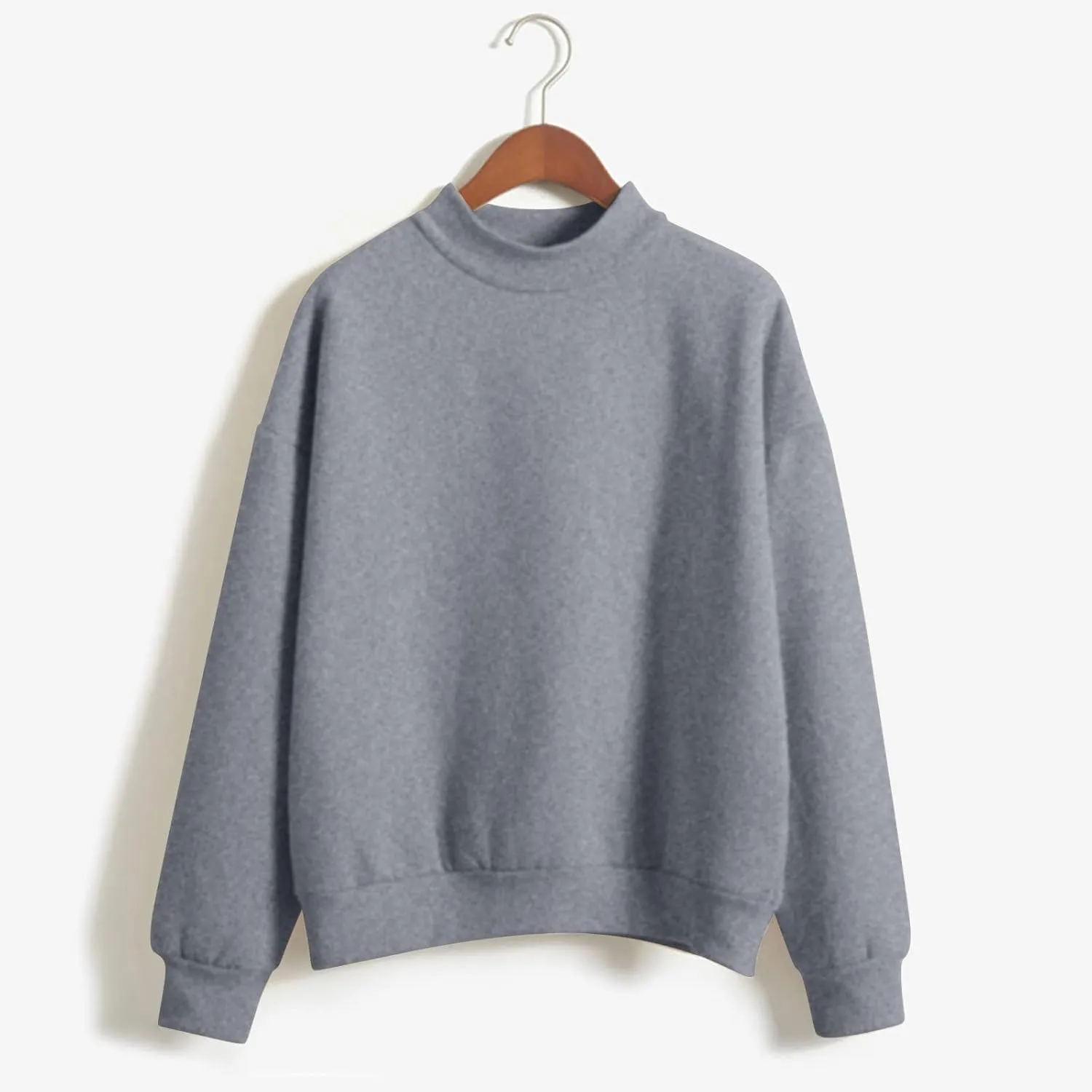 GIERIDUC Womens Oversized Sweatshirts Crewneck Long Sleeve Tops Fleece Pullover Fall Fashion Clothes Trendy Y2K Outfits