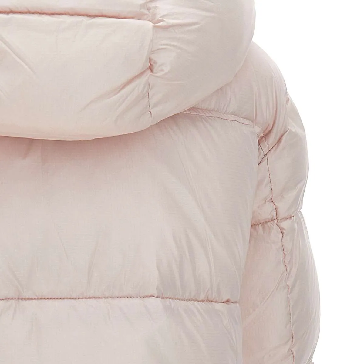Gloria Pink Cropped Down Jacket