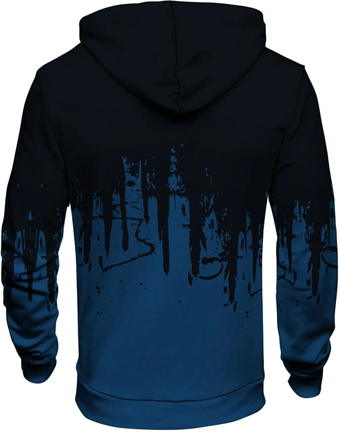 GOFULY Mens Graphic Hoodies Lightweight 3D Print Sweatshirts Fall Winter Outdoors Pullover Long Sleeve Outfits With Pockets