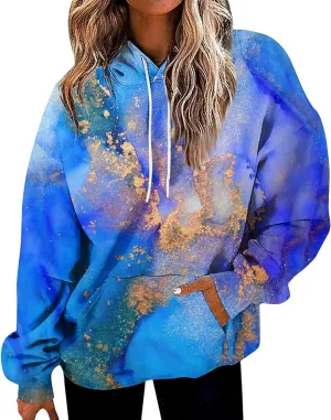 GOFULY Sweatshirt Blazer Women Fall Solid Hoodies Lightweight Winter Sweatshirts Long Sleeve Drawstring Sweaters With Pocket