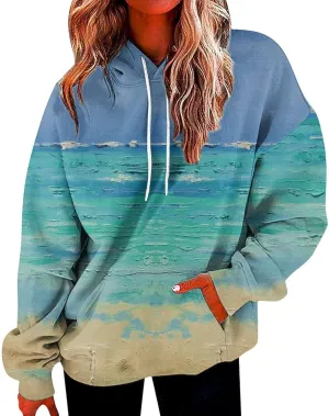 GOFULY Women's Fashion Hoodies & Sweatshirts Fall Plus Size Hoodie Pullover Drawstring Long Sleeve Winter Clothes With Pocket