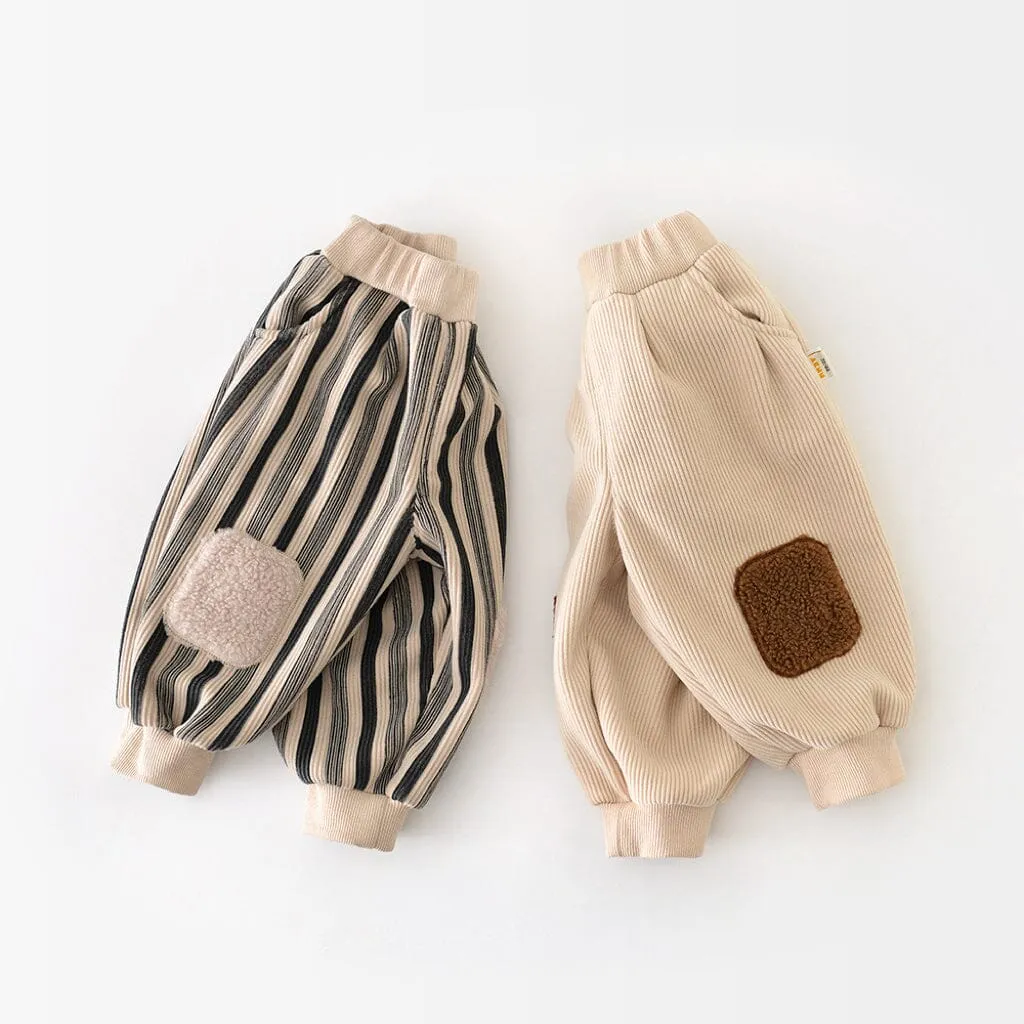 Harper Plush Patch Casual Pants