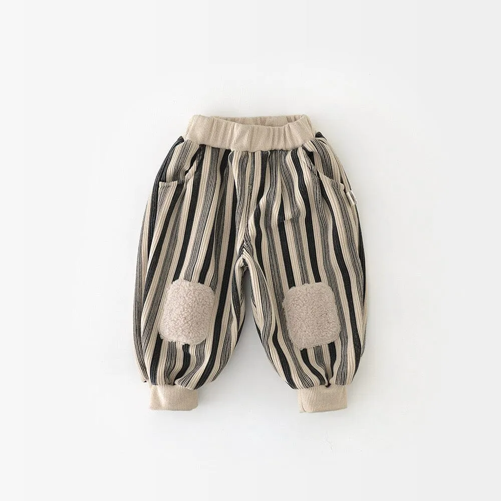 Harper Plush Patch Casual Pants