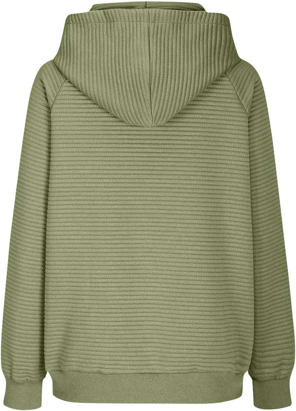 Hoodies for Women Casual Hooded Oversized Sweatshirts with Kangaroo Pocket Raglan Long Sleeve Loose Pullover Tops
