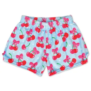 Iscream Cheerful Cherry Plush Shorts