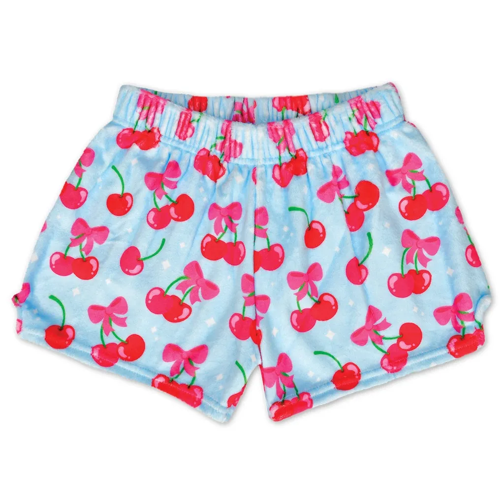 Iscream Cheerful Cherry Plush Shorts
