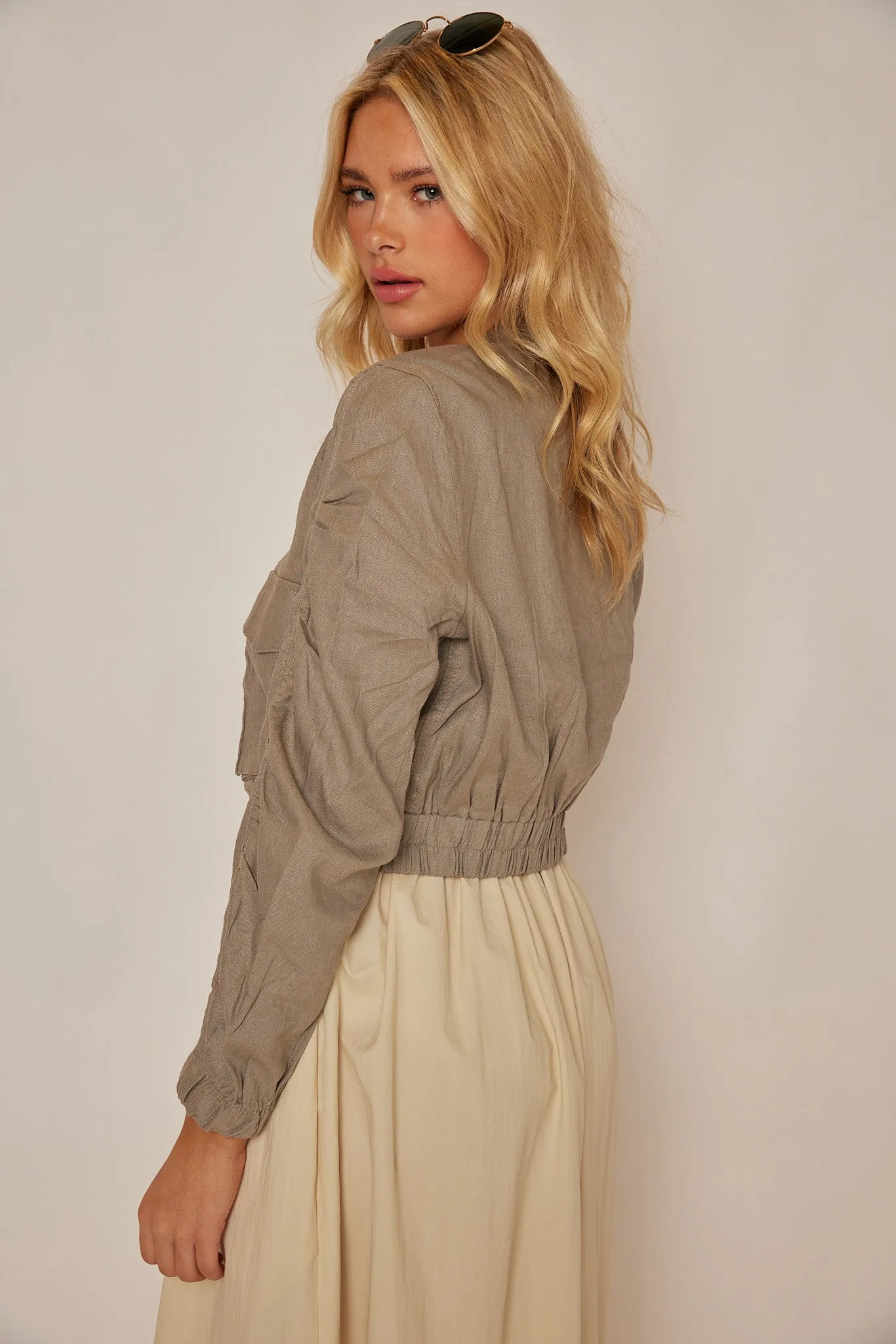 Jaycie Pocket Detail Jacket