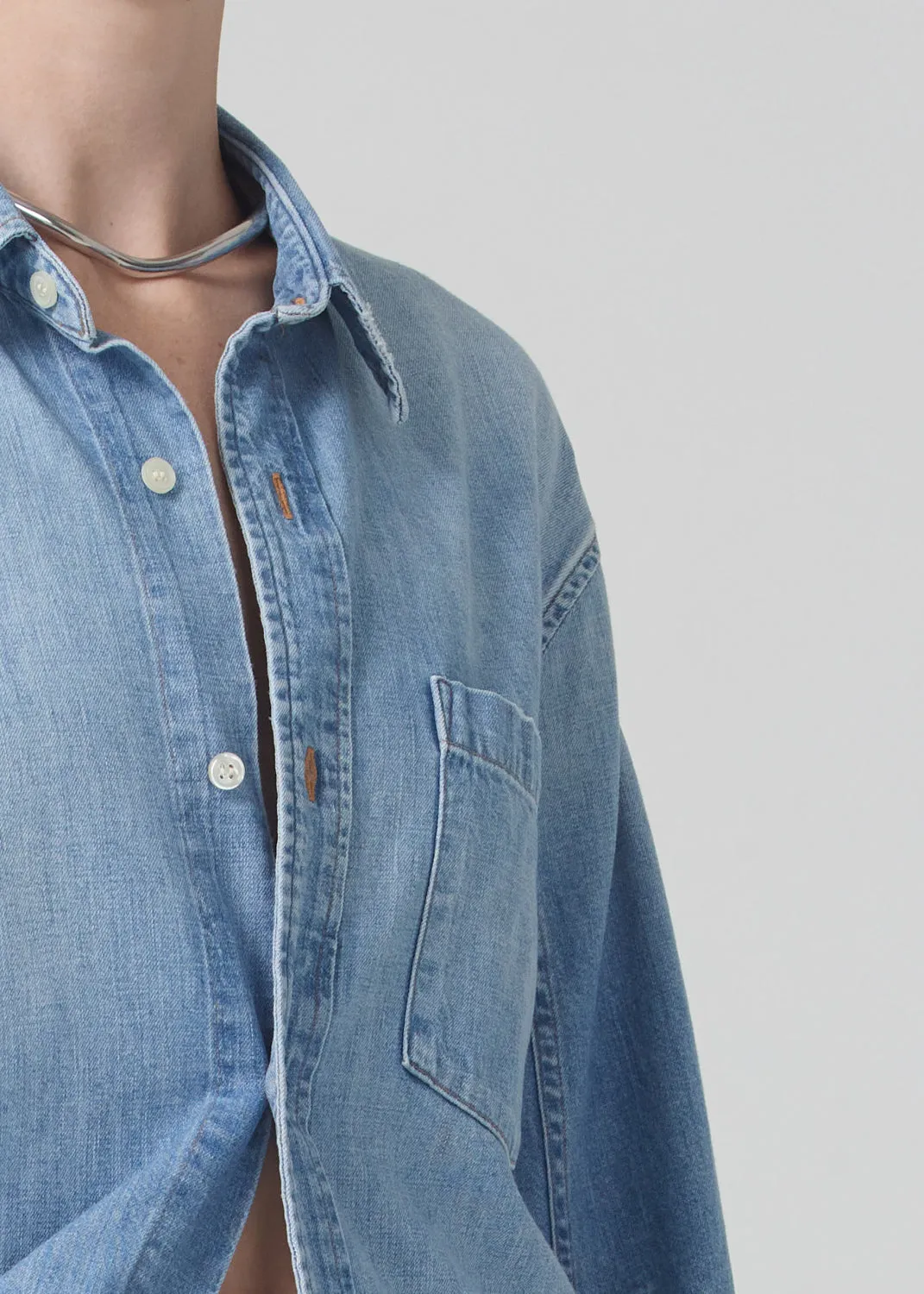 Kayla Shirt in Tide