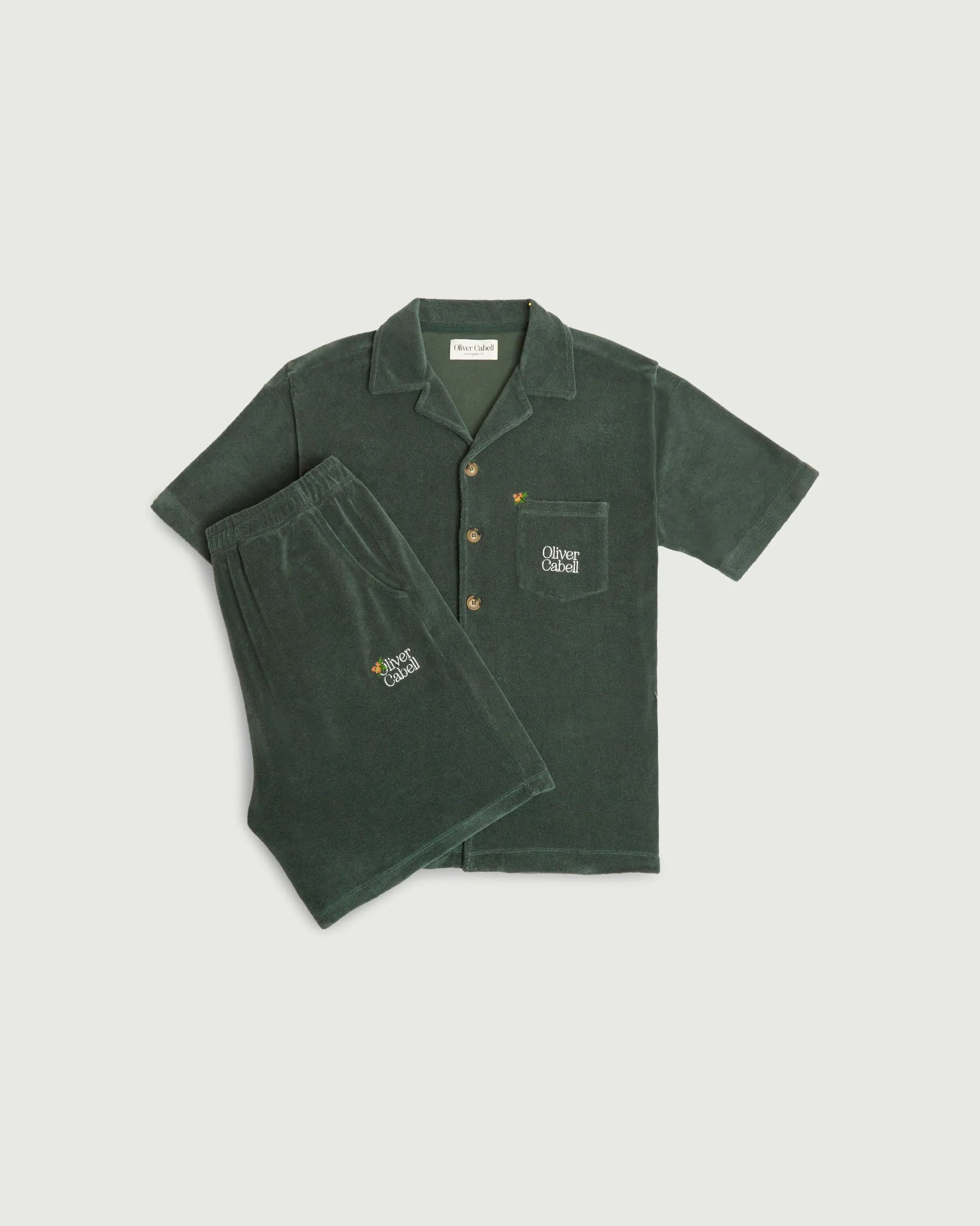 LA Capsule Terry Cloth Button-Up | Yosemite