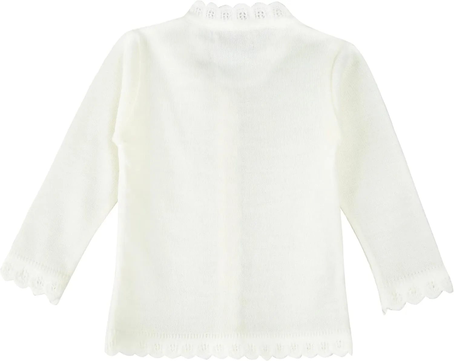 Lilax Baby Girls' Little Hearts Knit Cardigan Sweater